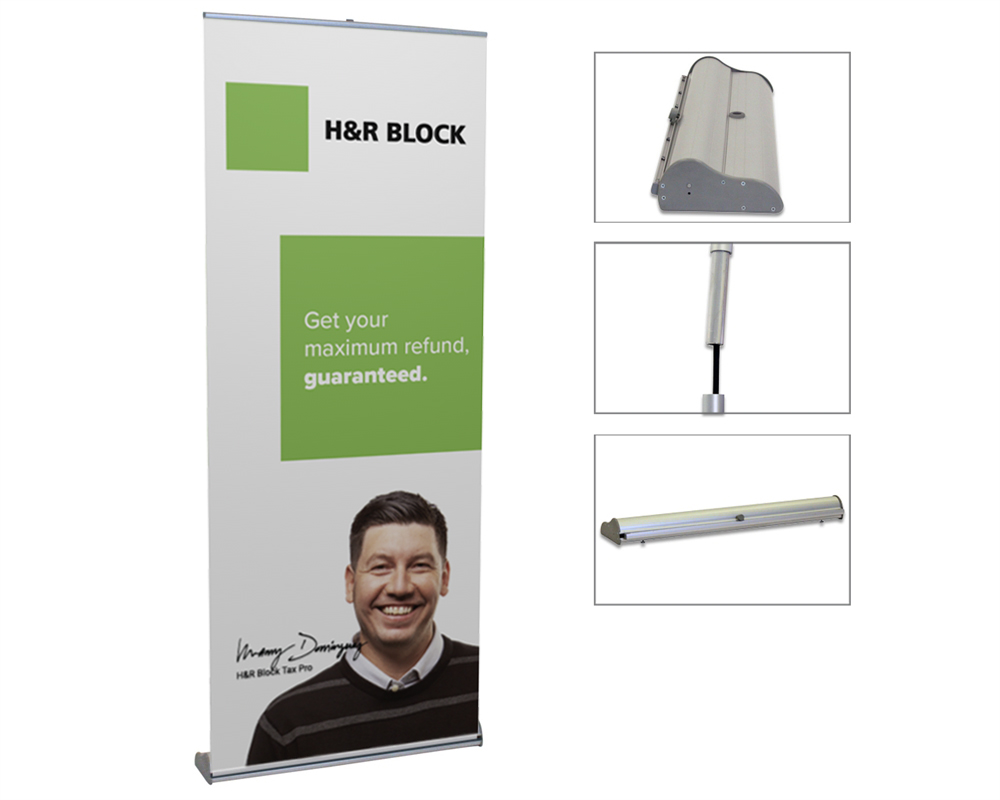 Orient Retractable Banner Stand Trade Show Booth Display MODdisplays